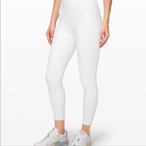 White align leggings